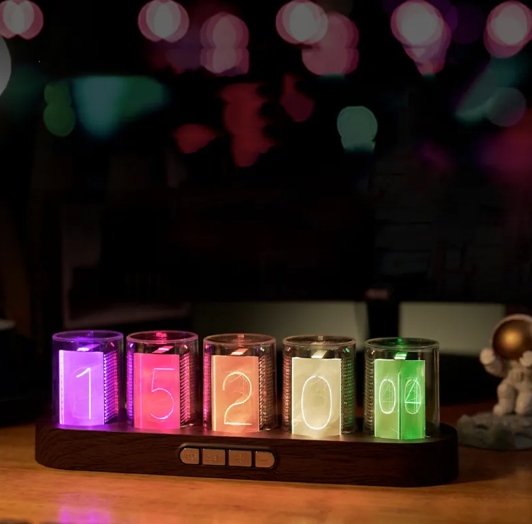 Glow Time RGB Digital Clock