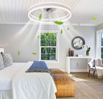 Ceiling Fan with Dimmable LED Light