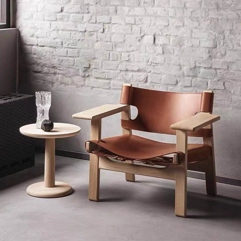 Spanish Wooden Lounge Chair