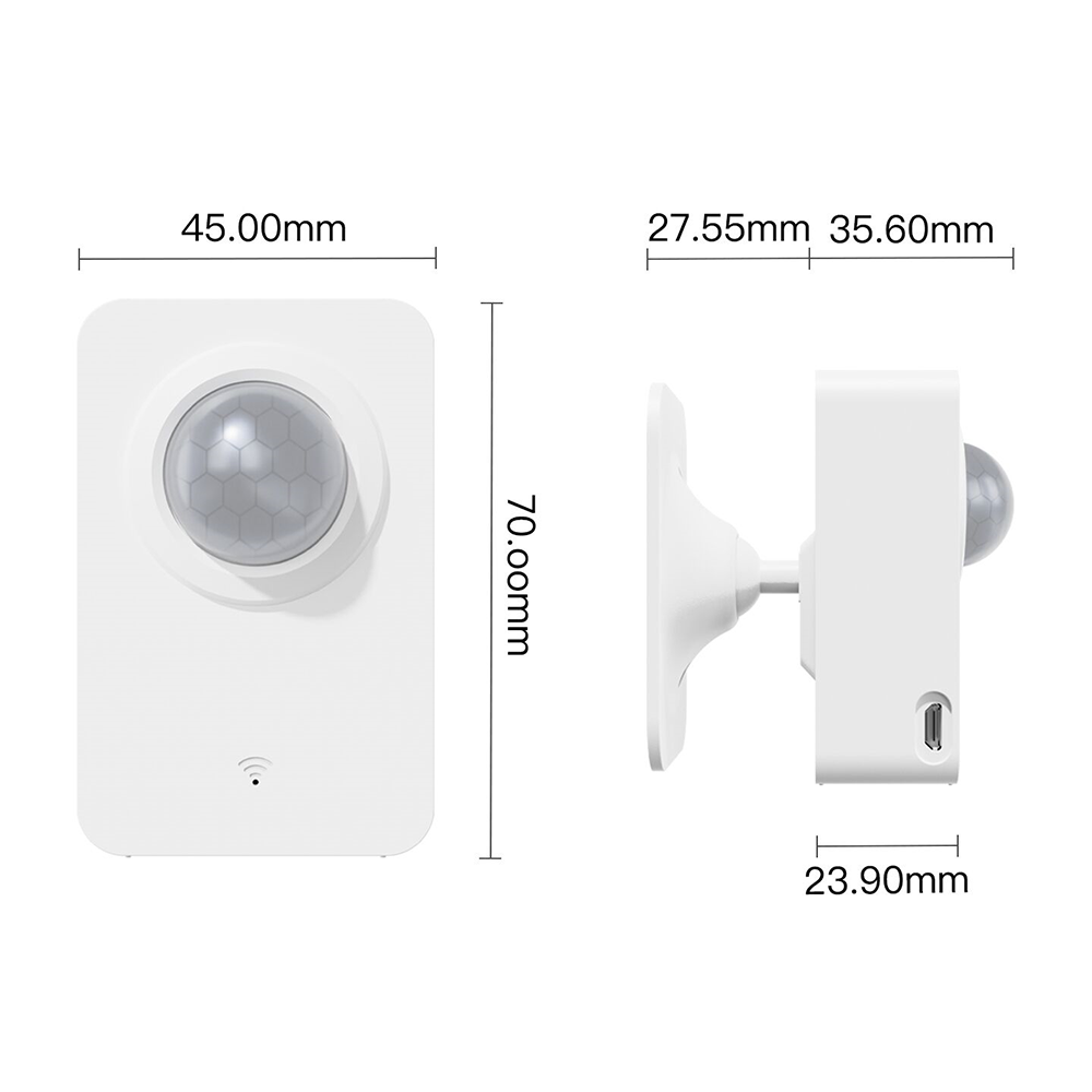 Tuya WiFi PIR Motion Sensor for Smart Home Detection