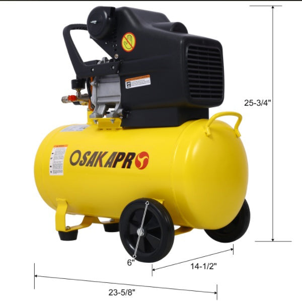 Portable Air Compressor, 13-Gallon, 4.5HP