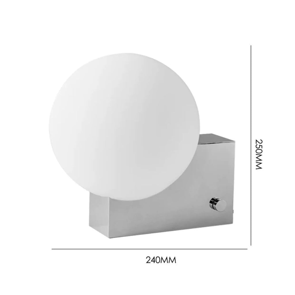 Nordic Milky White Moon Table Lamp