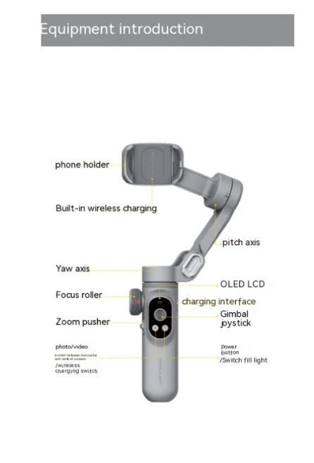 3-Axis Smartphone Gimbal Stabilizer