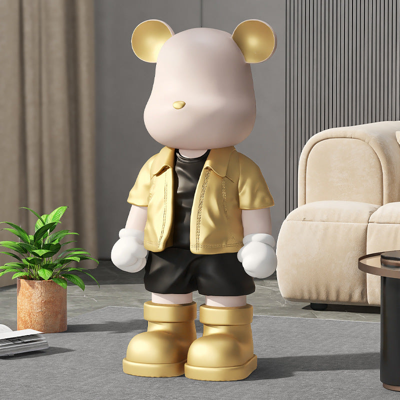 Bear Floor Figurine