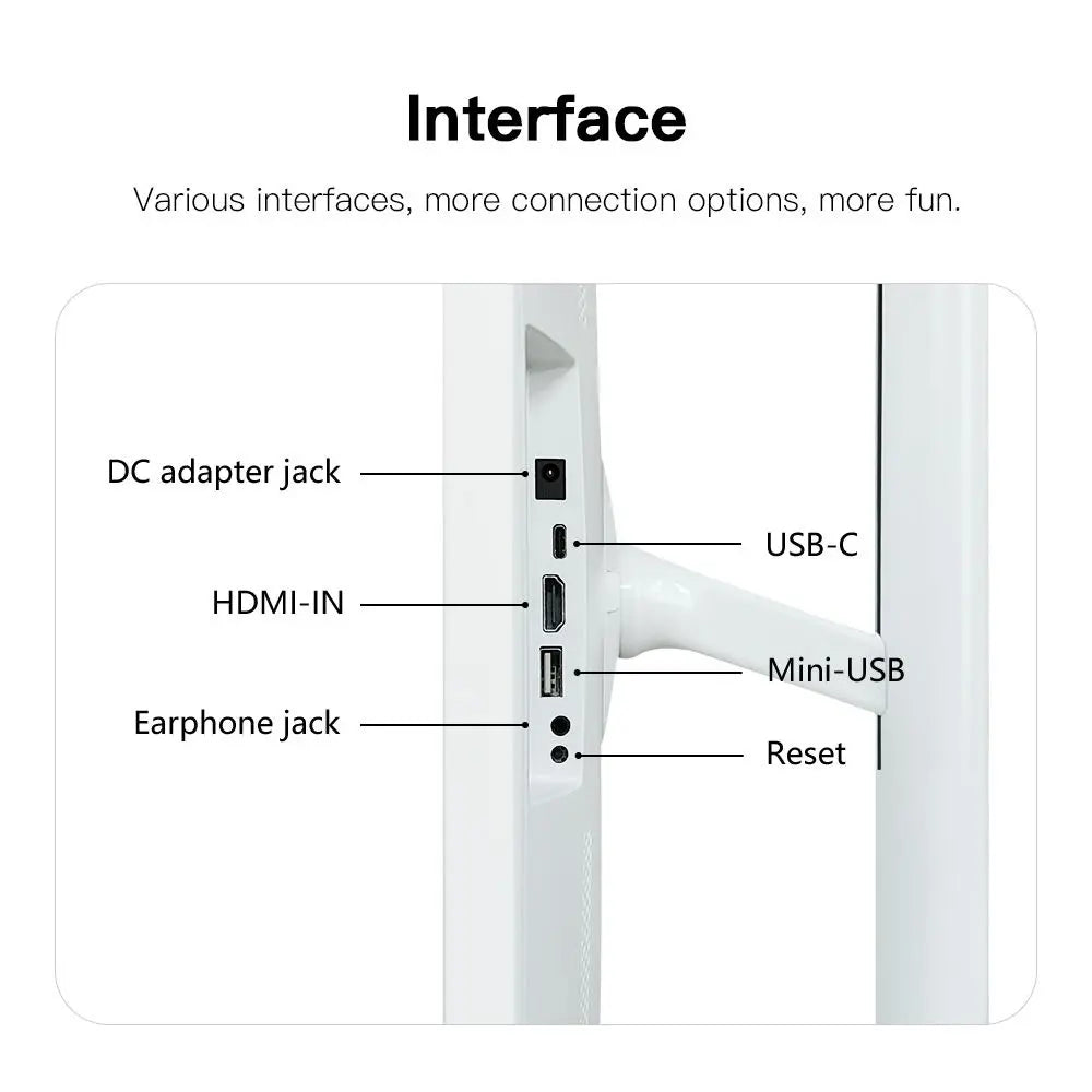 24" Android Touchscreen Portable TV Monitor