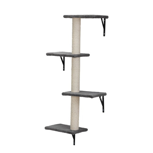 Wall-Mounted Cat Tree System, 5-Piece Set