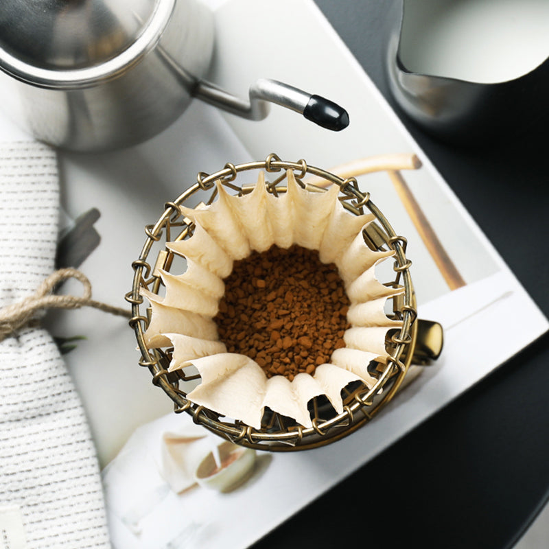 Foldable Coffee Filter for Pour-Over Brewing