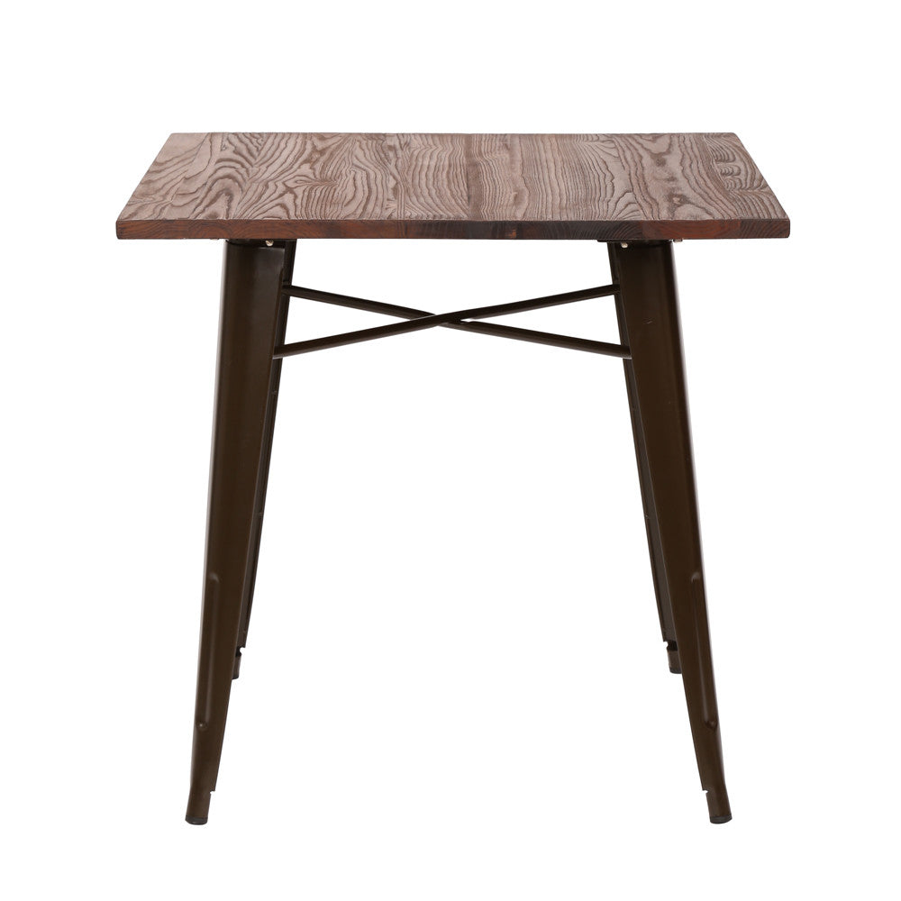 Industrial Style Iron Leg Dining Table