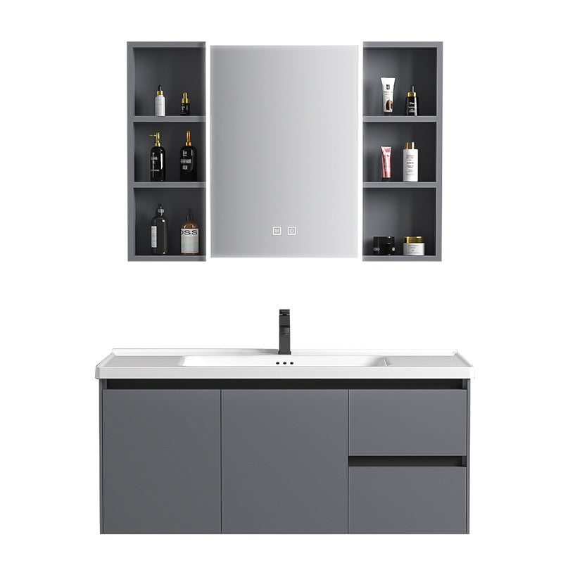Drawer Bathroom Vanity with Ceramic Sink Combo