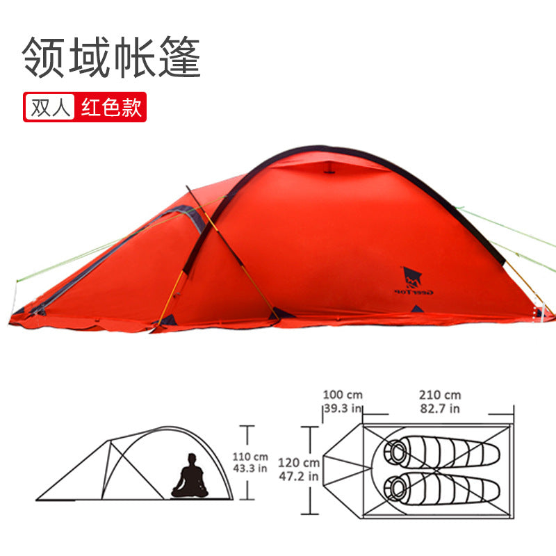 Double Layer Waterproof Camping Tent