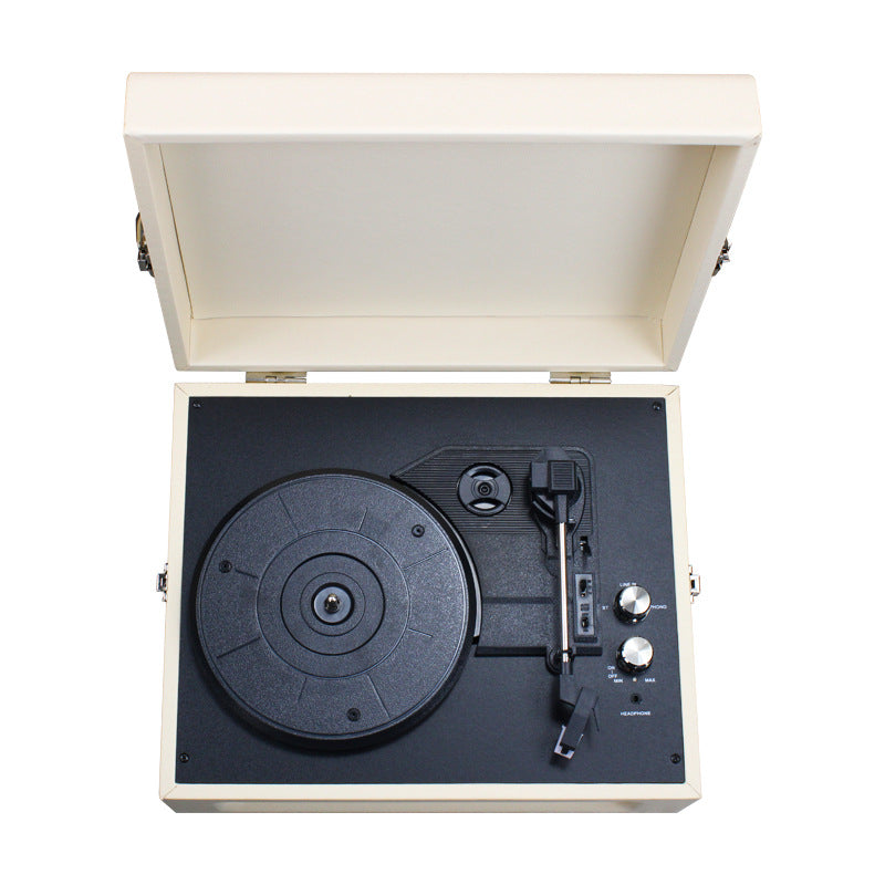 Bluetooth Vinyl Record Player and Speaker Home Decor