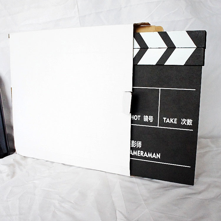 Acrylic Wooden Directors Clapboard Photography Prop