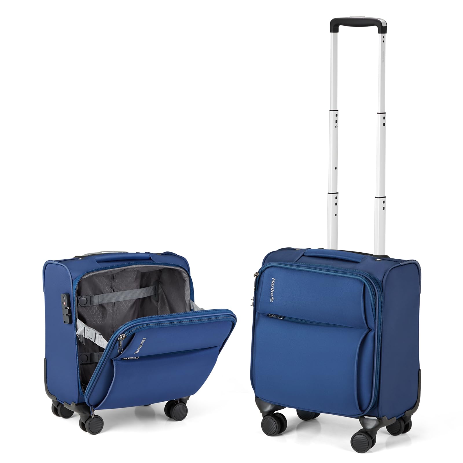 16-Inch Softside Underseat Carry-On with TSA Lock