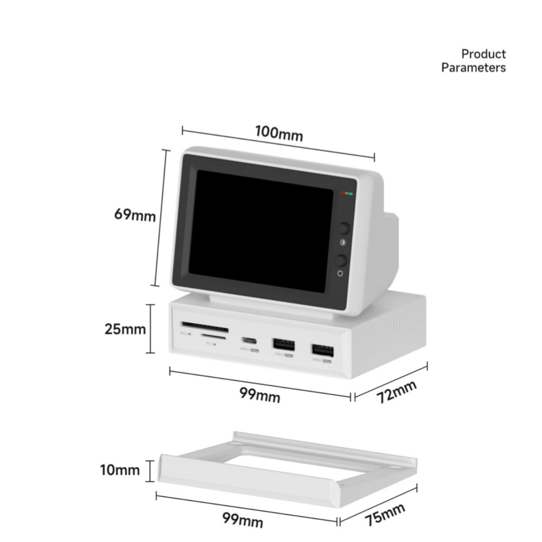 Secondary Screen with Docking Station