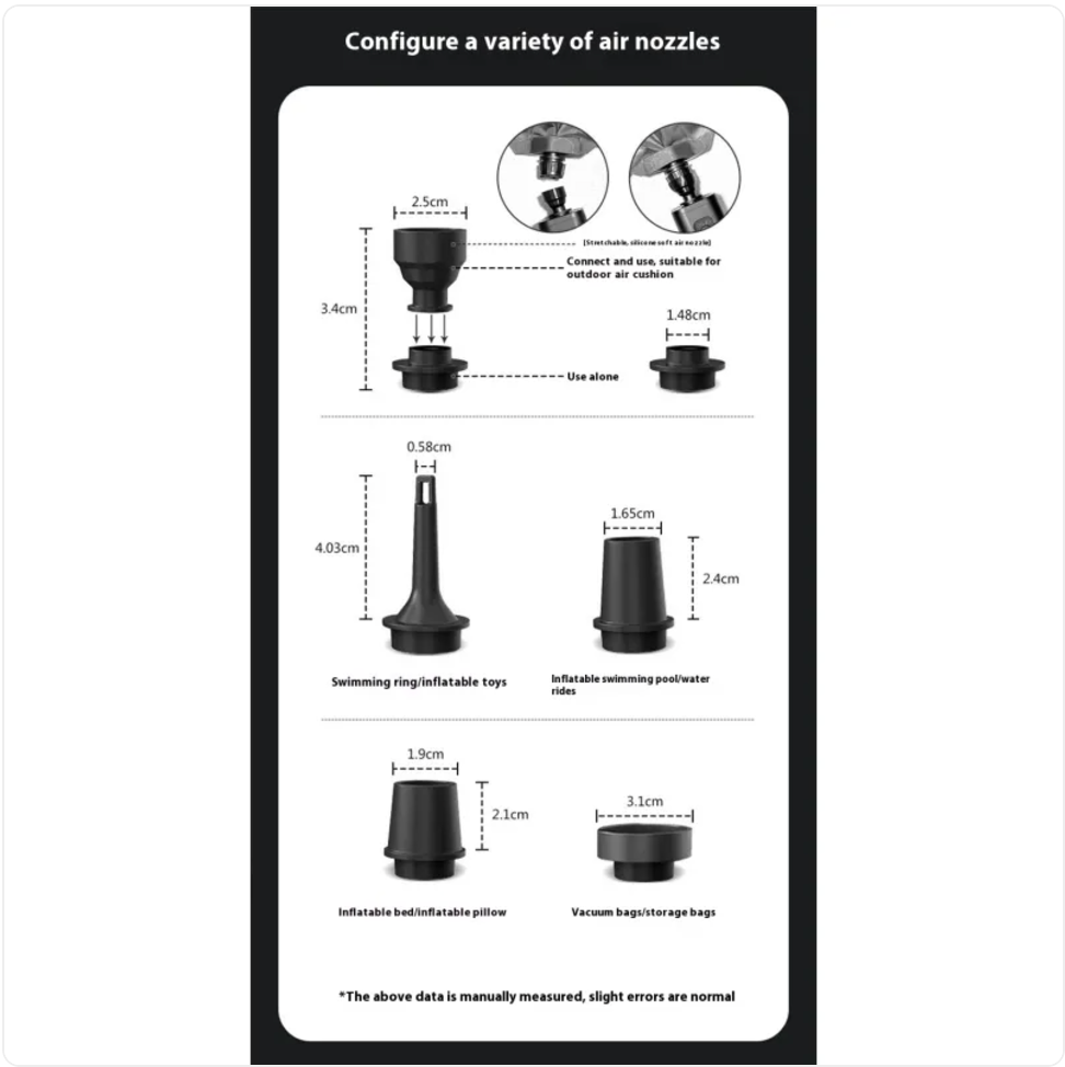 Wireless Electric Vacuum Compression Bag Pump