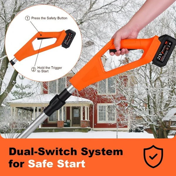 Cordless 500W Foldable Snow Shovel