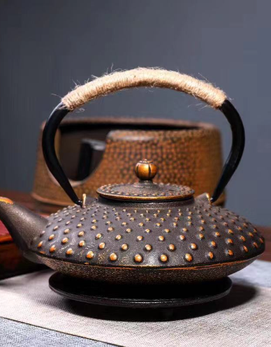 Japanese Craft Cast Iron Teapot with Infuser