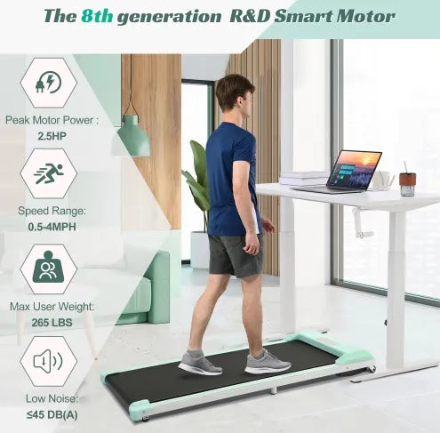 2-in-1 Under-Desk Walking Treadmill