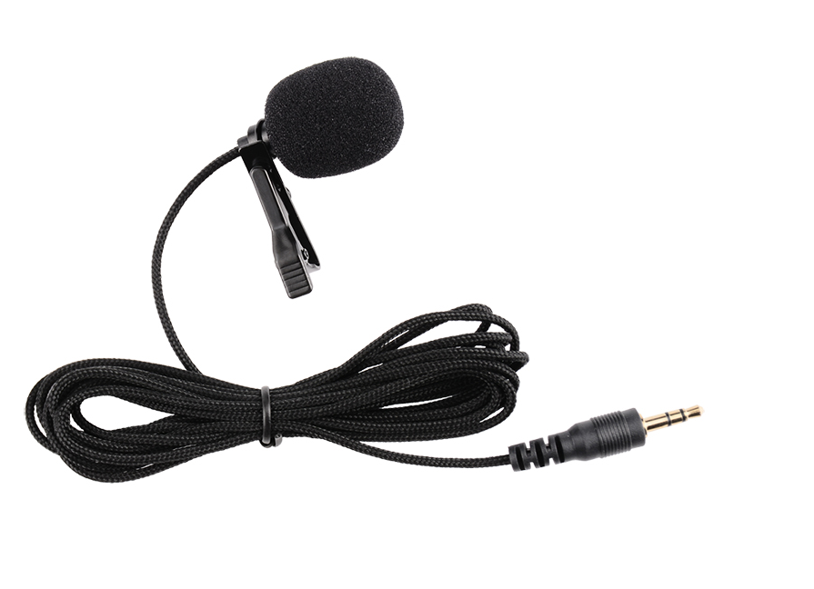Lavalier Microphone with Headset and Mic Features