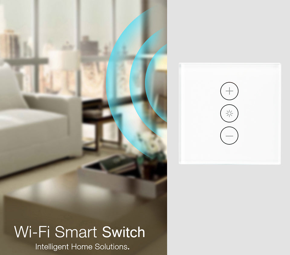 86 Type Smart WiFi Touch Wall Switch with Voice Control