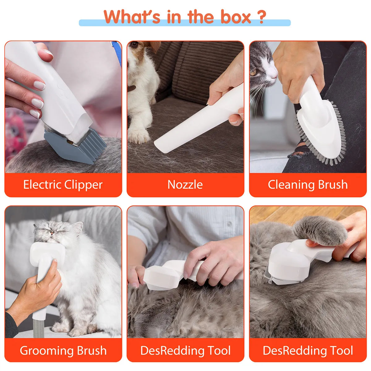 All-In-One Pet Grooming Vacuum