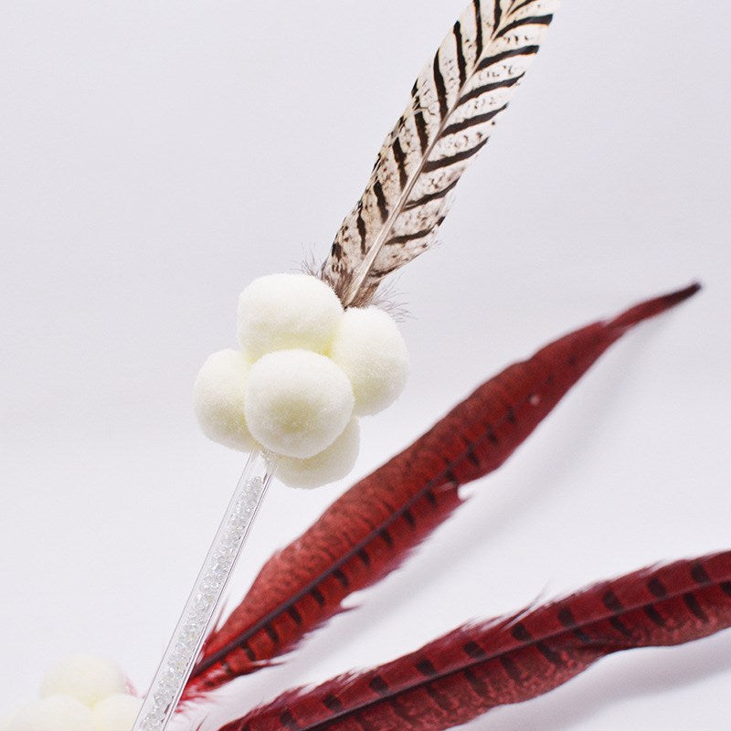 Cat Feather Teaser Wand