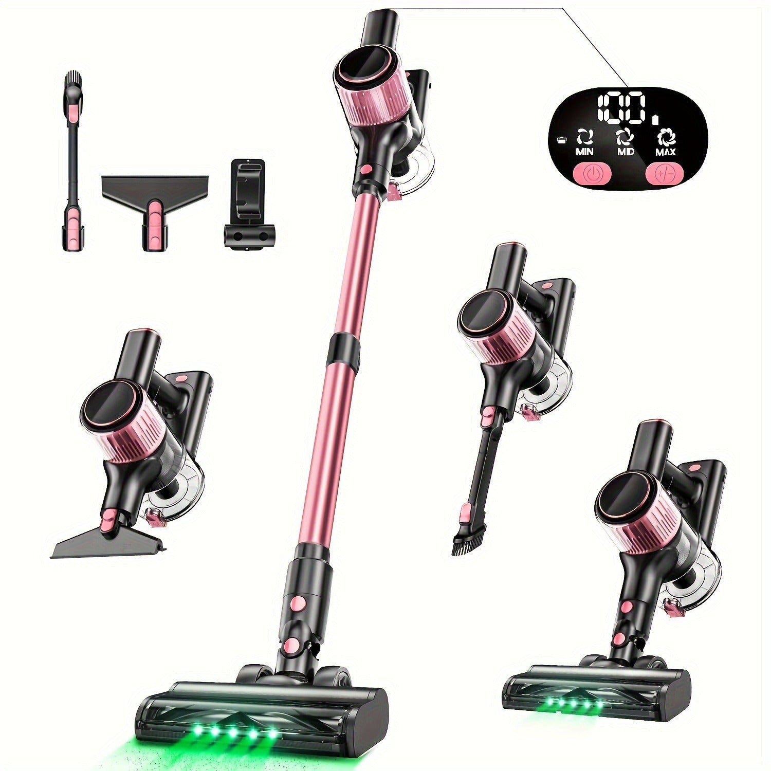 28Kpa Corded Stick Vacuum Cleaner