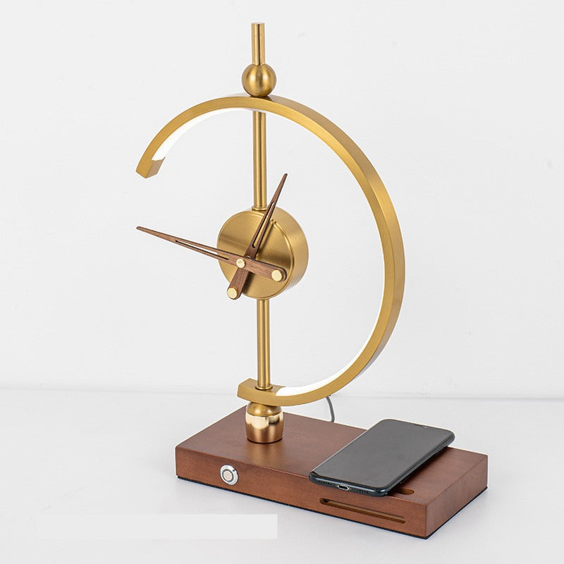 Minimalist Wireless Charging Desk Lamp