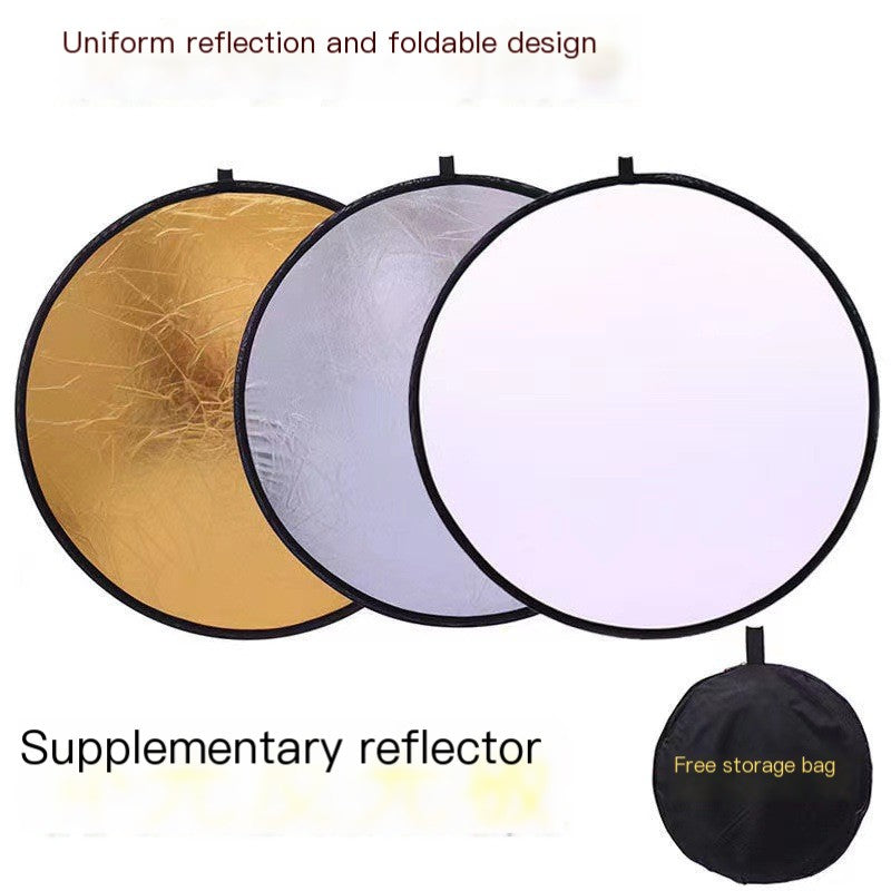Portable Round Reflector Soft Light Photography Board