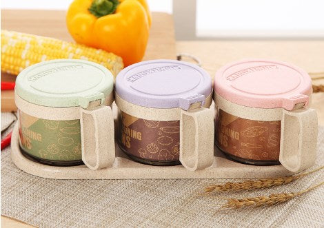 Spice Jar Set Kitchen Utensils and Containers