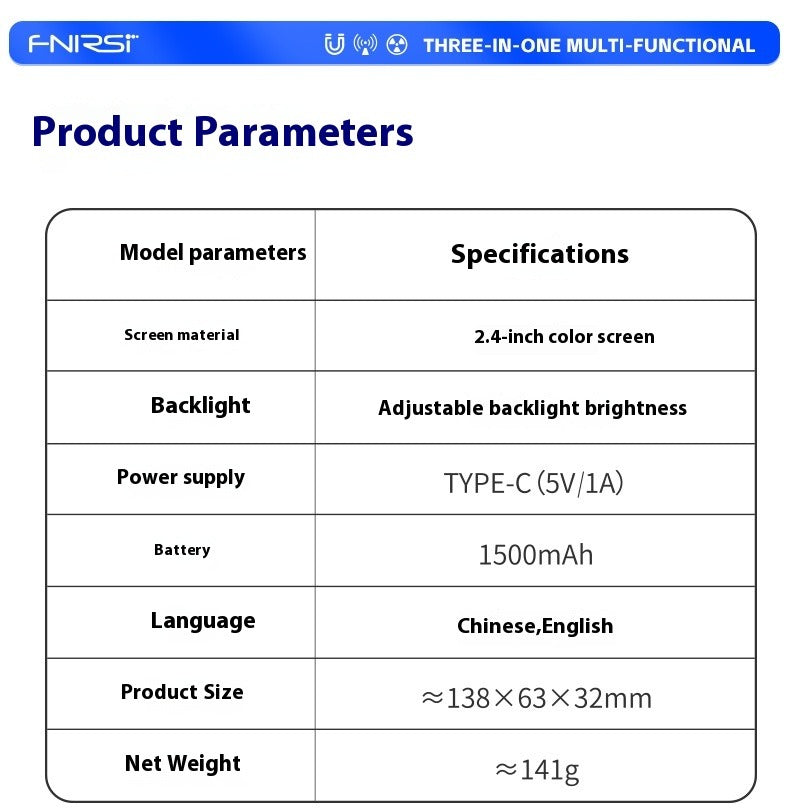 Electromagnetic Radiation Detector