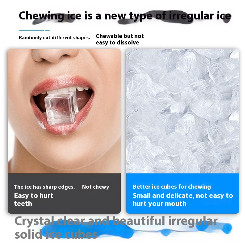 Compact Automatic Ice Crusher