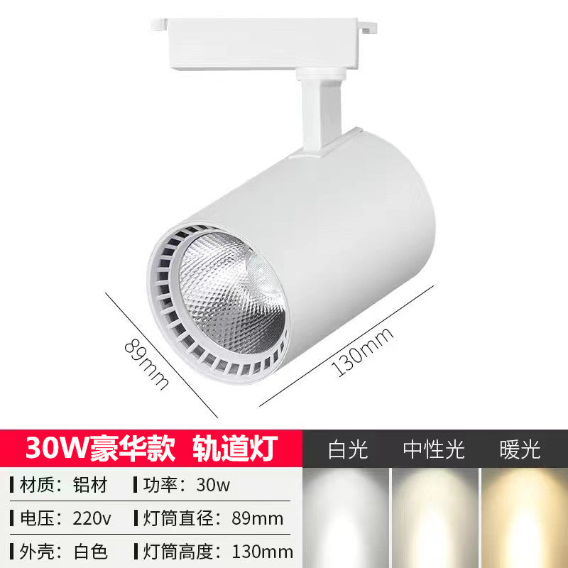 LED Track Light COB Spotlight for Retail and Home Use