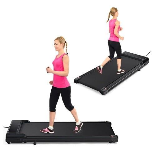 Under-Desk Walking Pad, 2.5HP, 300 lb Capacity