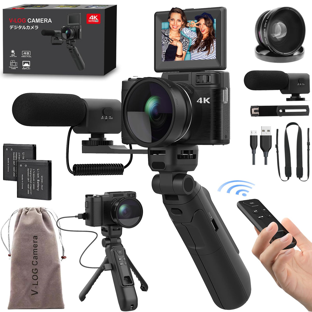 4K Vlogging Camera with Creator Accessory Kit