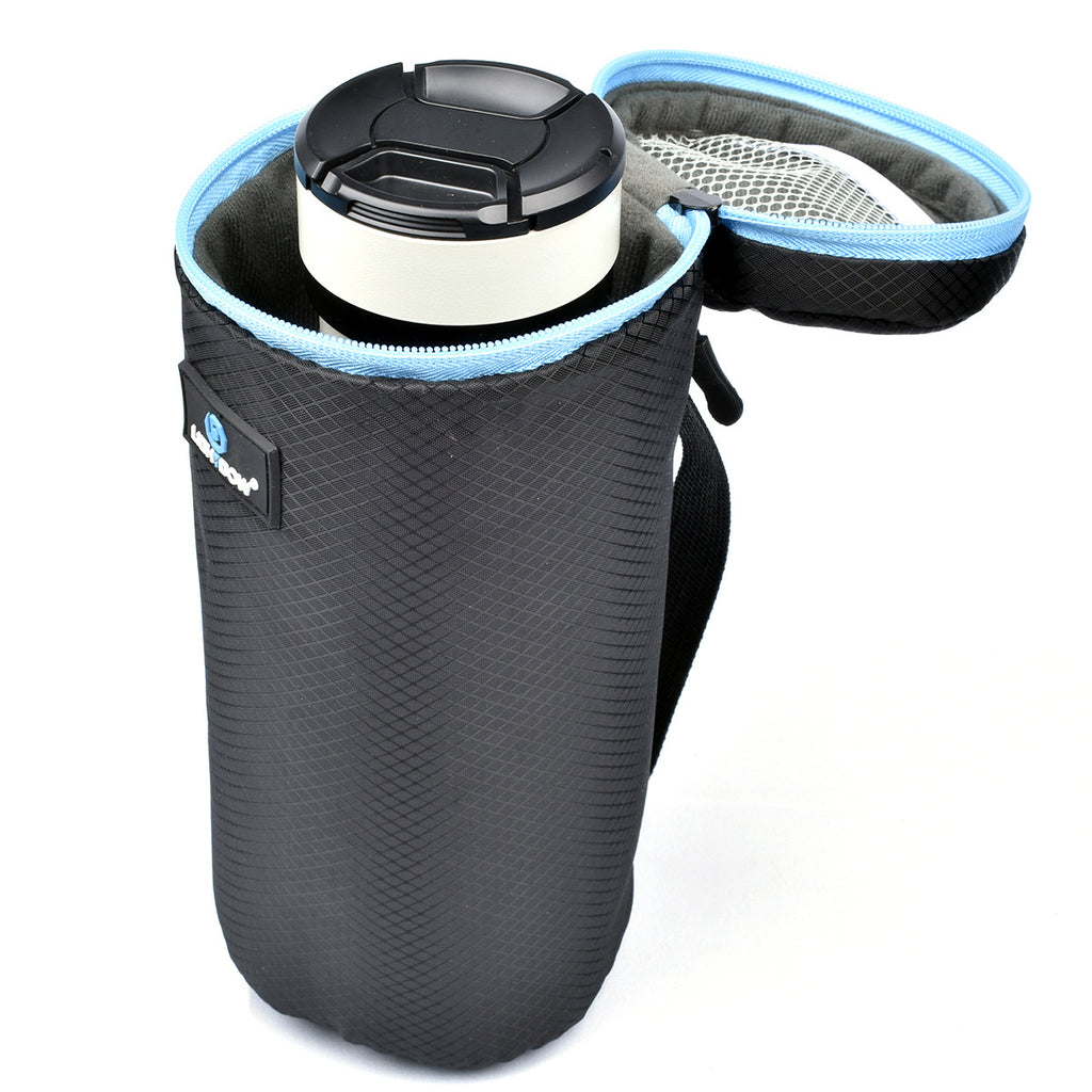 Waterproof Camera Lens Bag with Thick Fleece Padding