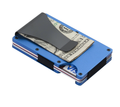 Card Holder, Wallet, Faux Magnetic Business Card Case