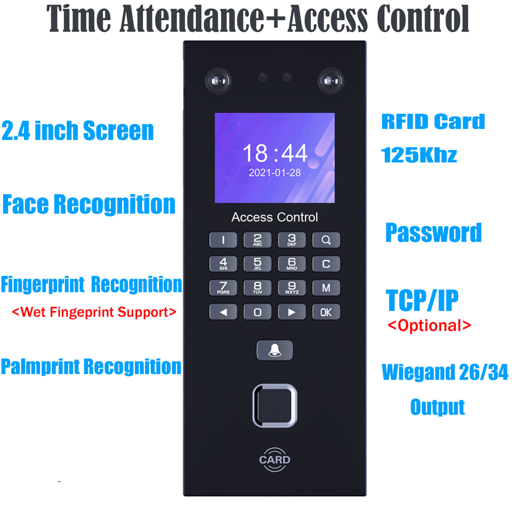 Face Recognition Time Attendance Machine