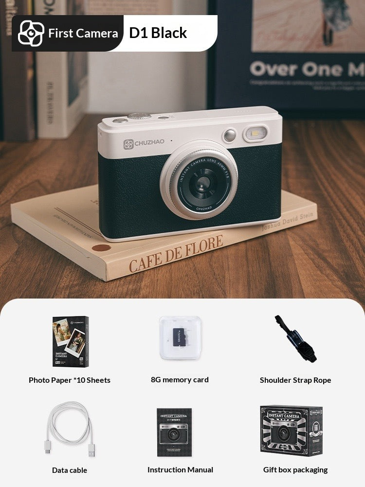 Instant Photo Printer Camera