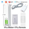 4800mAh Zigbee Rechargeable Smart Curtain Motor