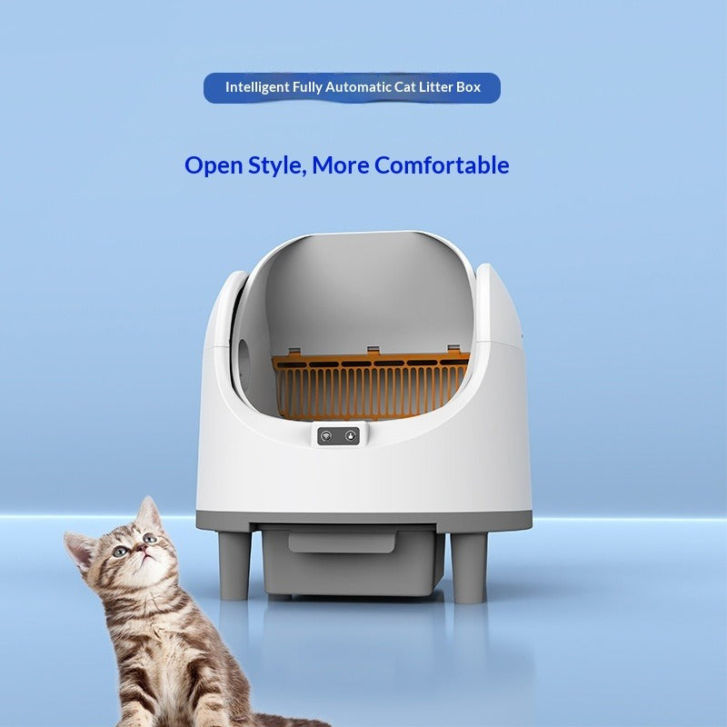 Automatic Smart Cat Litter Box with App Control