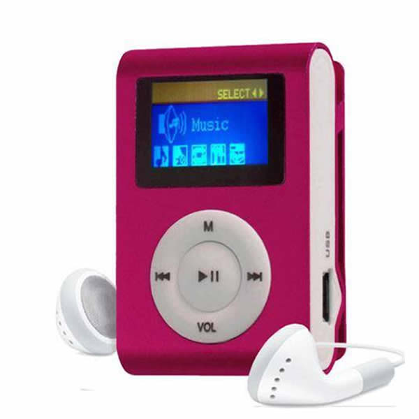 Mini Tune Buddy Clip MP3 Player and FM Radio