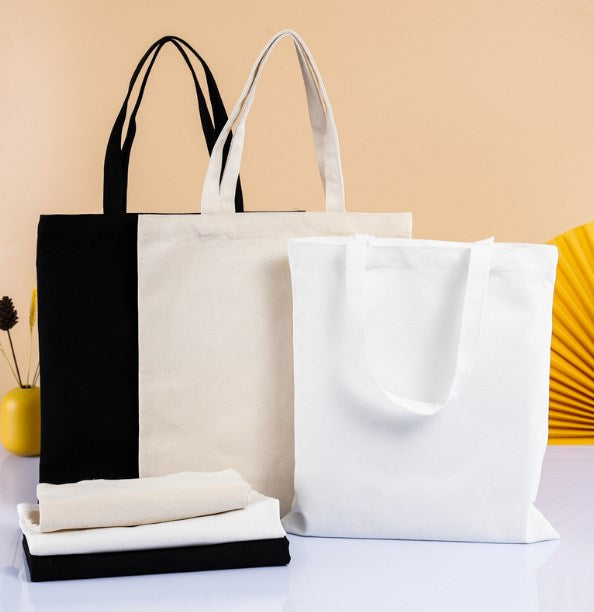 Reusable Cotton Tote Bag Foldable Washable Organizer