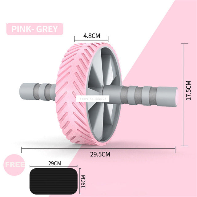 Ab Power Roller with Foam Handle