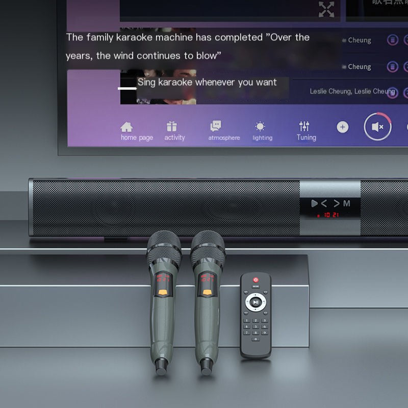 Wireless Karaoke Speaker & Microphone Set