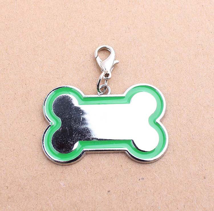 Medium Zinc Alloy Pet ID Tag for Dogs with Engraving