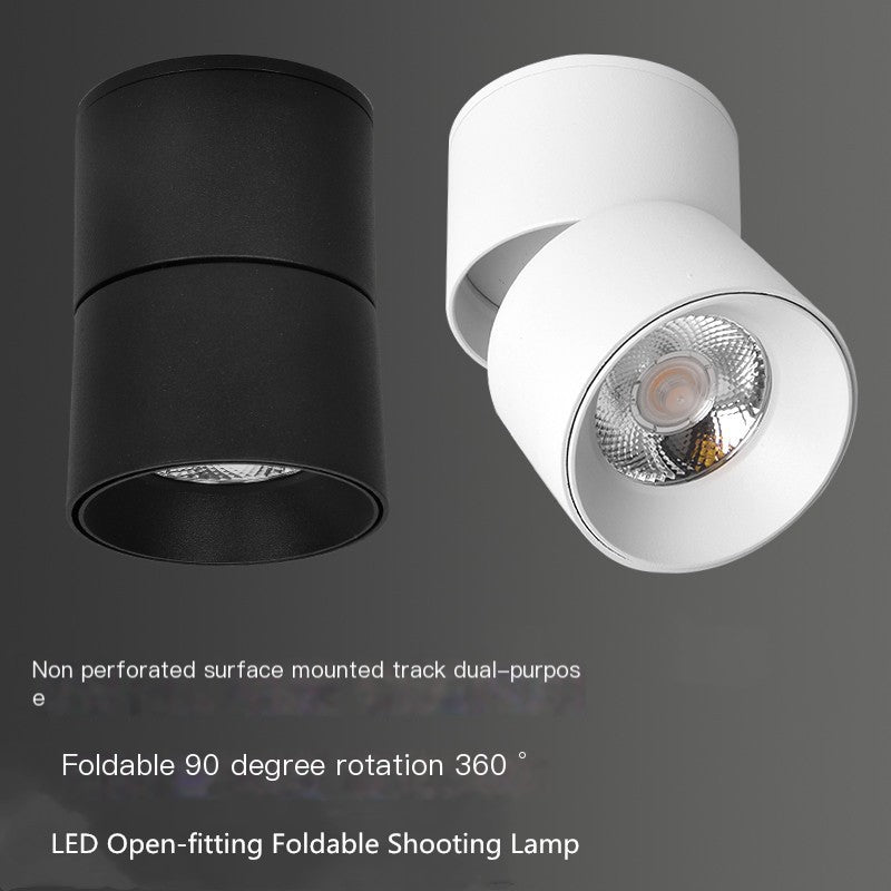 LED Track Spotlight Ceiling Light for Nordic Style Rooms