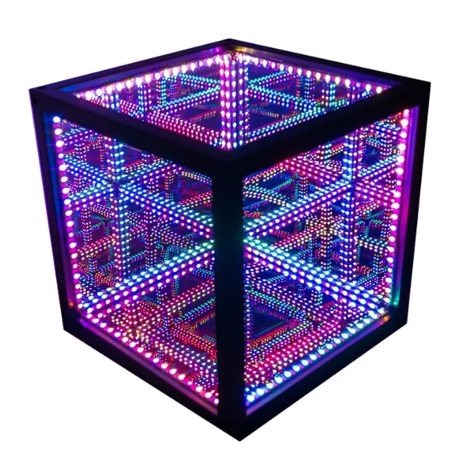 Infinite Depth Cube Atmosphere Lamp
