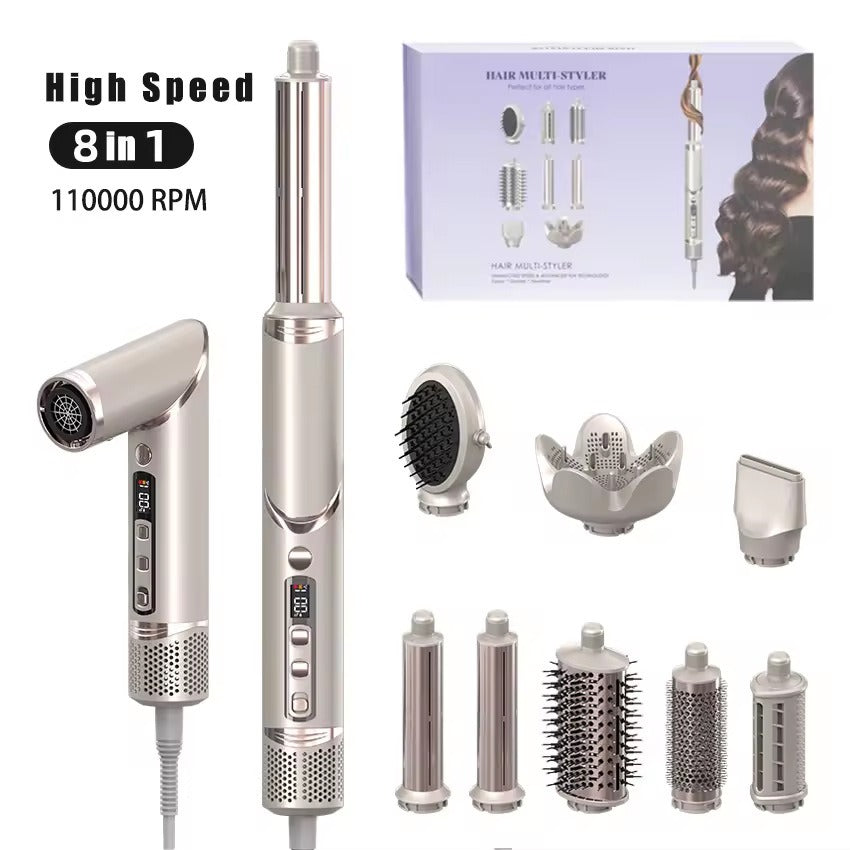 8-in-1 Folding Hot Air Styling Comb