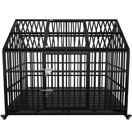 Heavy-Duty XL Dog Crate, 54-Inch, Roof Top